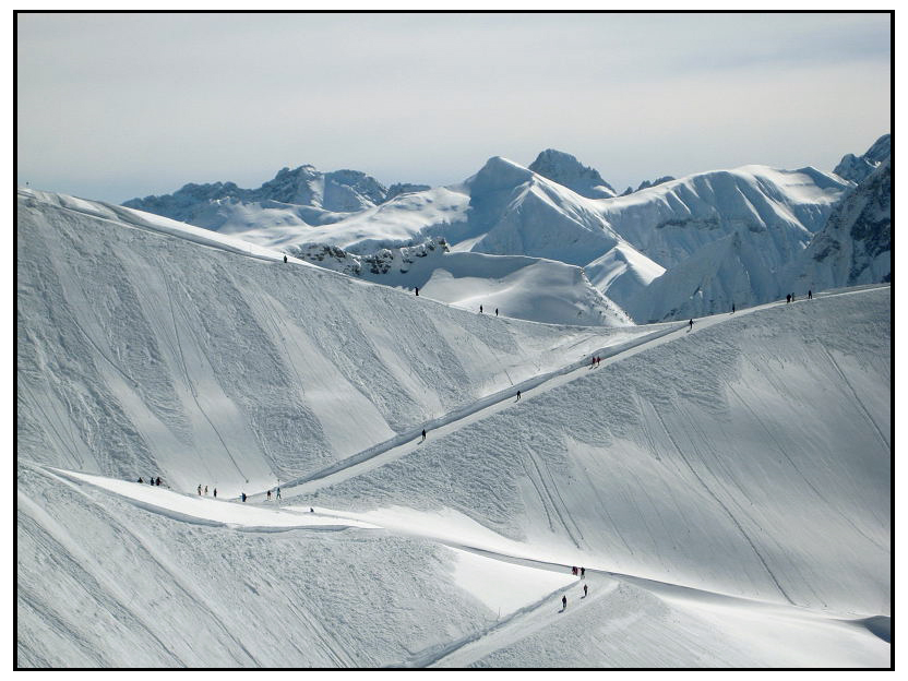 weißer Höhenweg