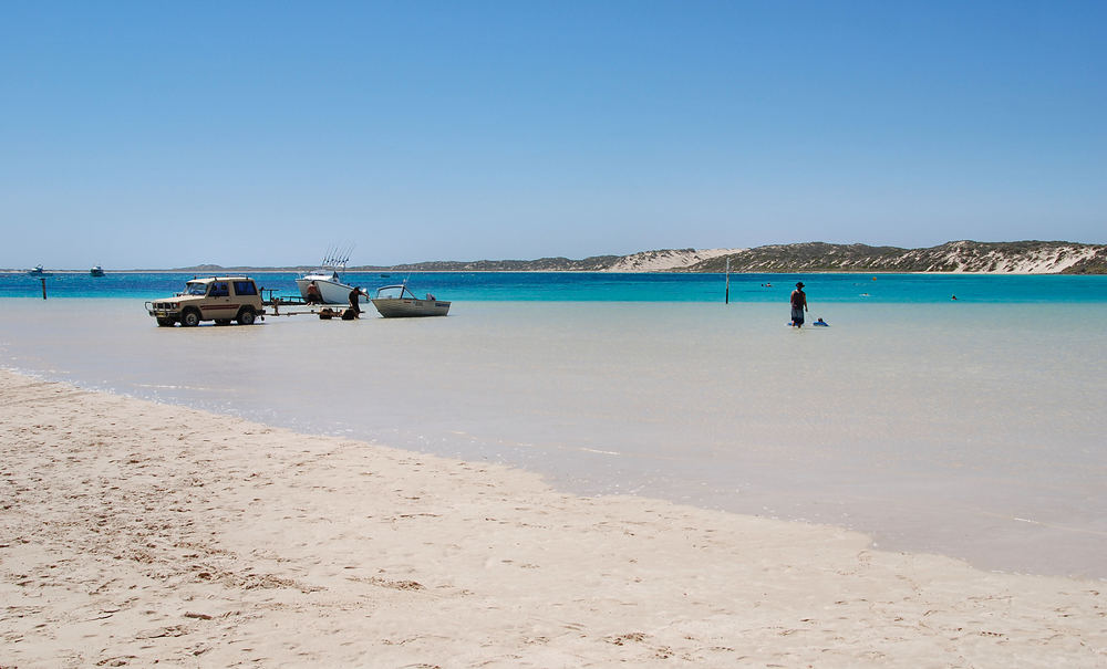 Weißer Strand