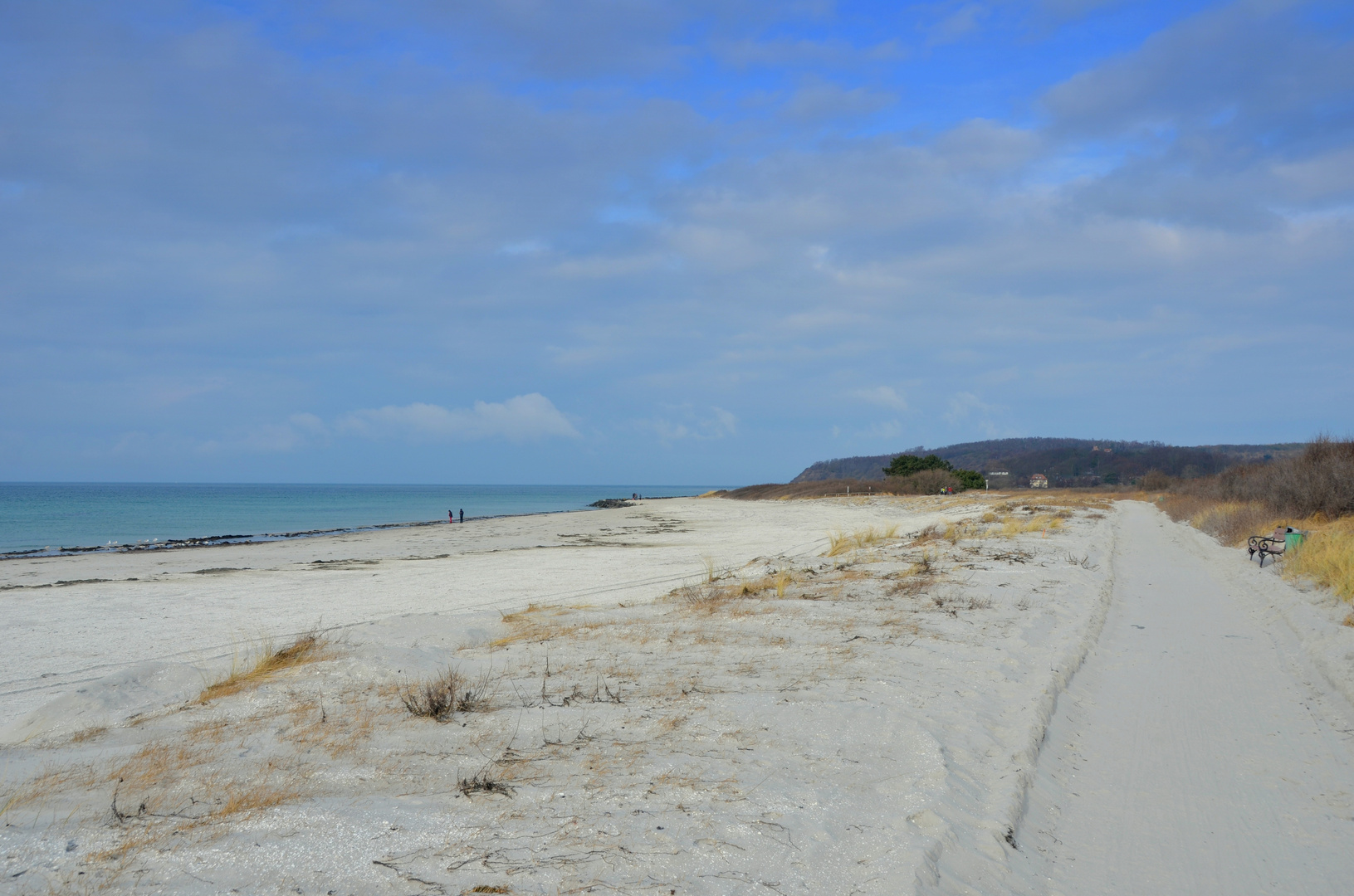 Weißer Strand