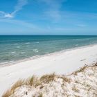 Weißer Strand an der Ostsee