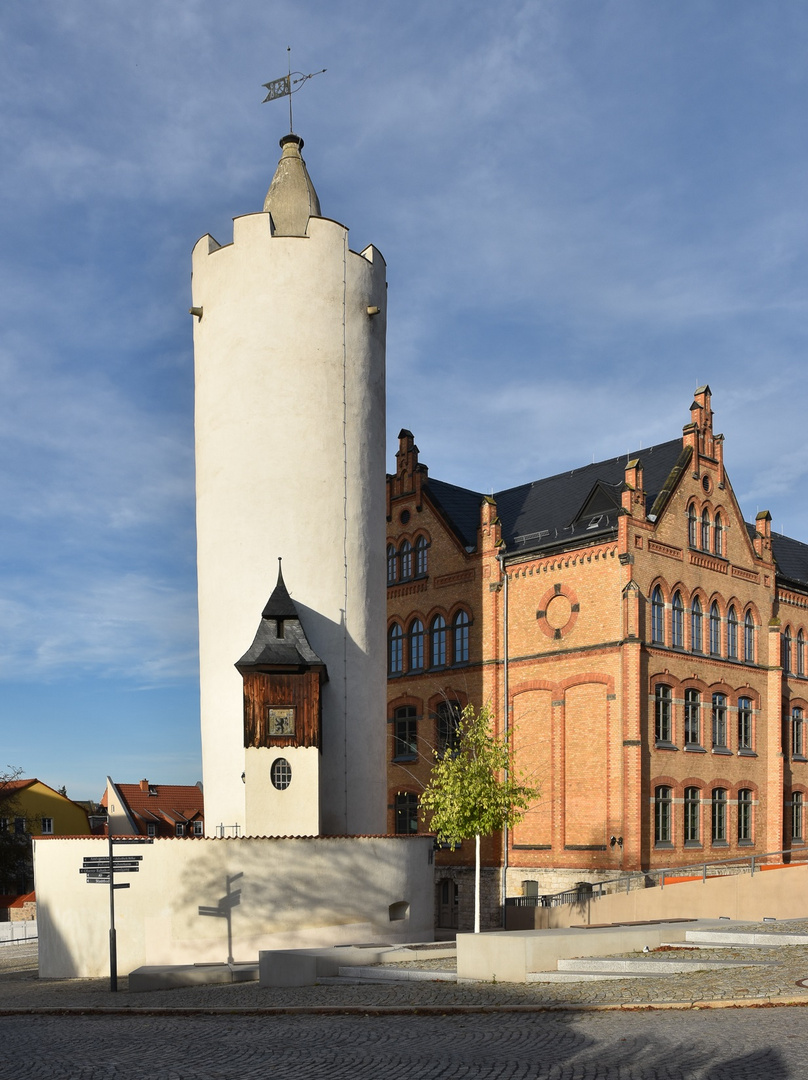 Weißer Turm in Pößneck