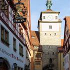 Weißer Turm in Rothenburg ob der Tauber
