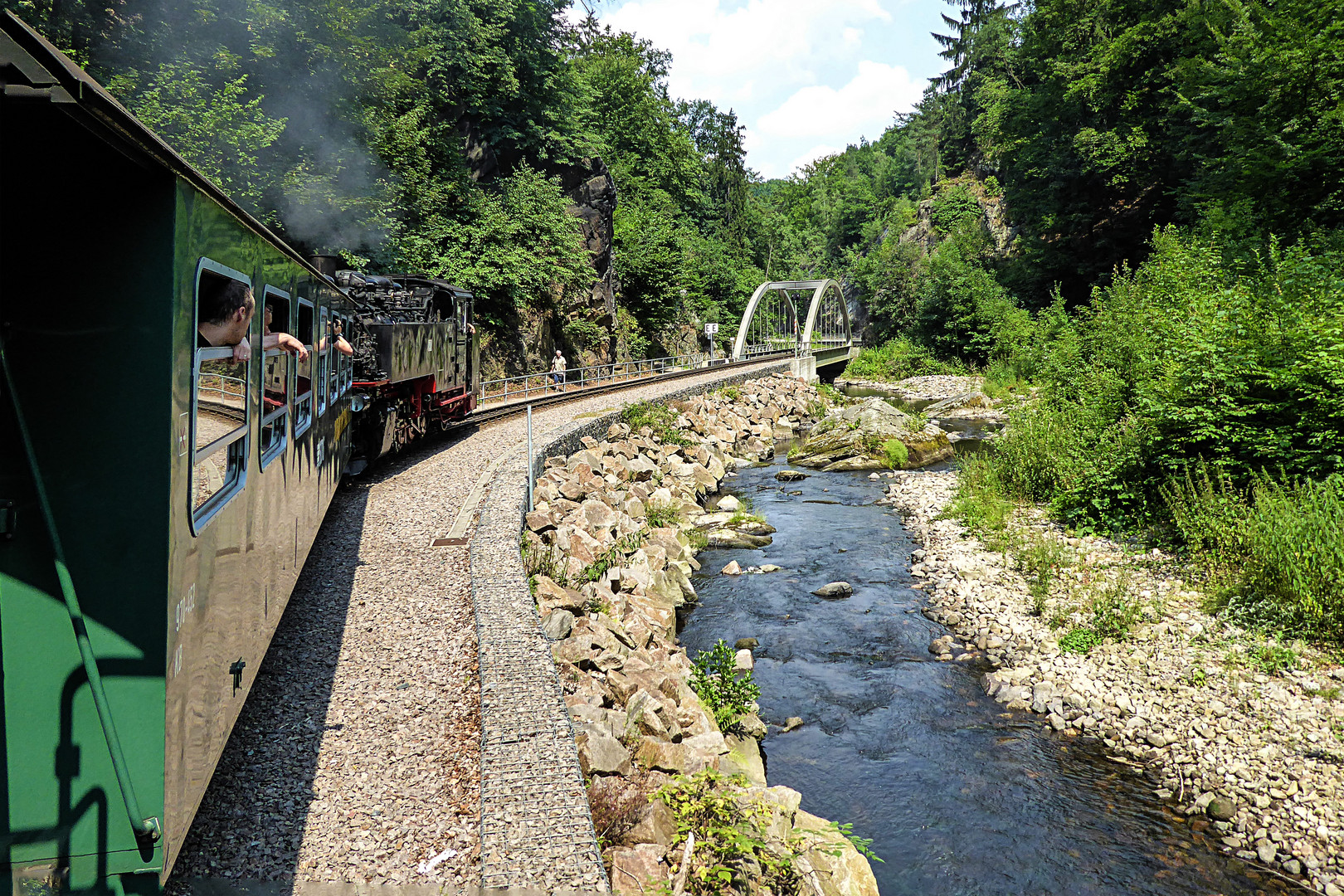 Weißeritztalbahn, 19.7.14 (3)