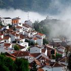 Weißes Dorf in Andalusien