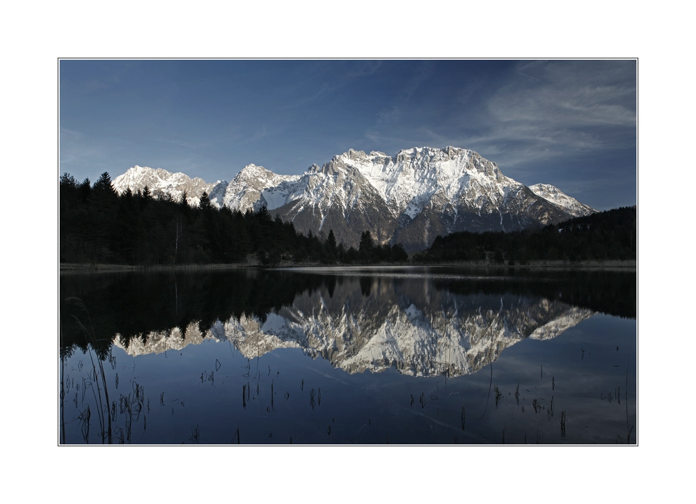 ~ weisses Karwendel ~