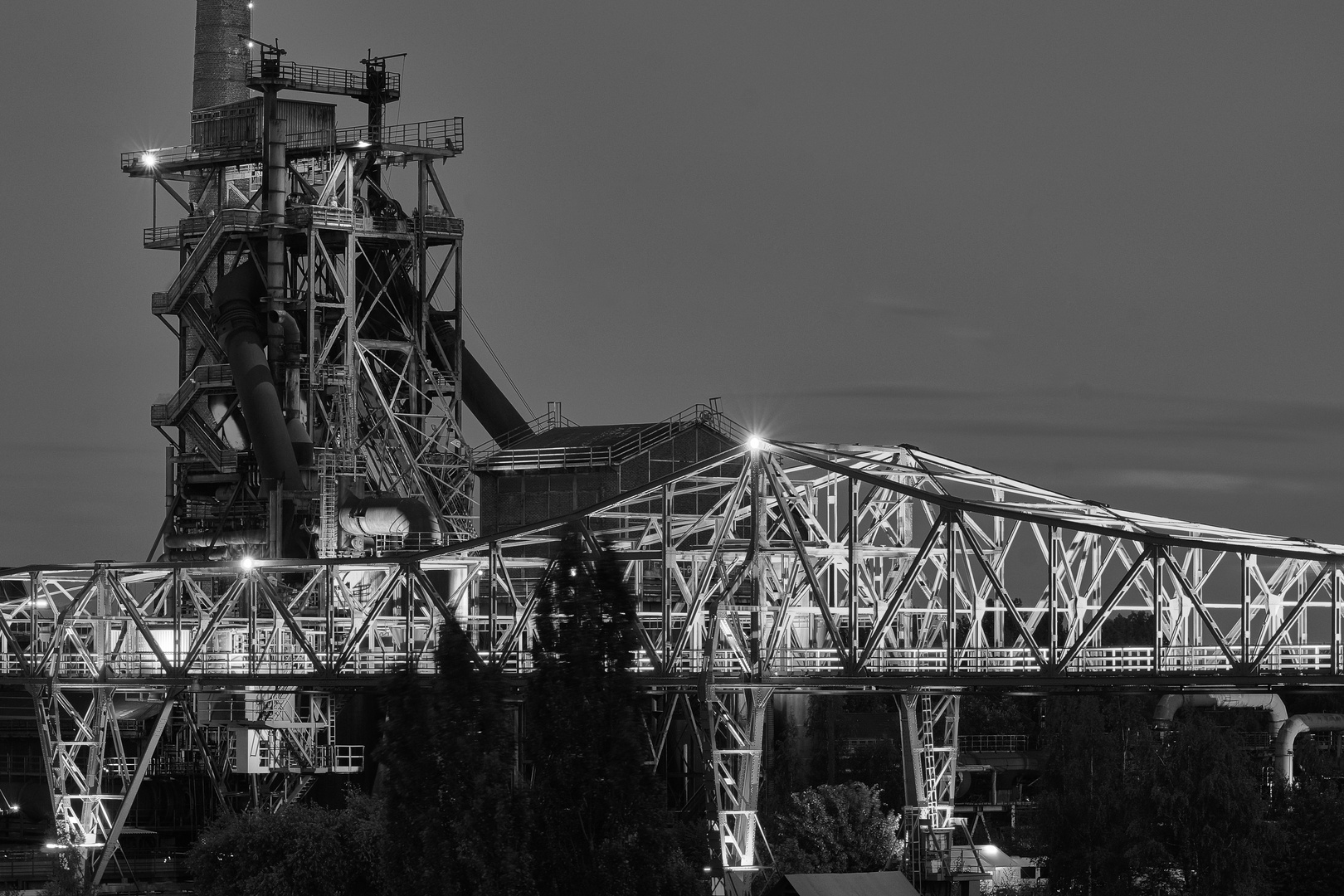 Weißes Krokodil / Landschaftspark Duisburg-Nord