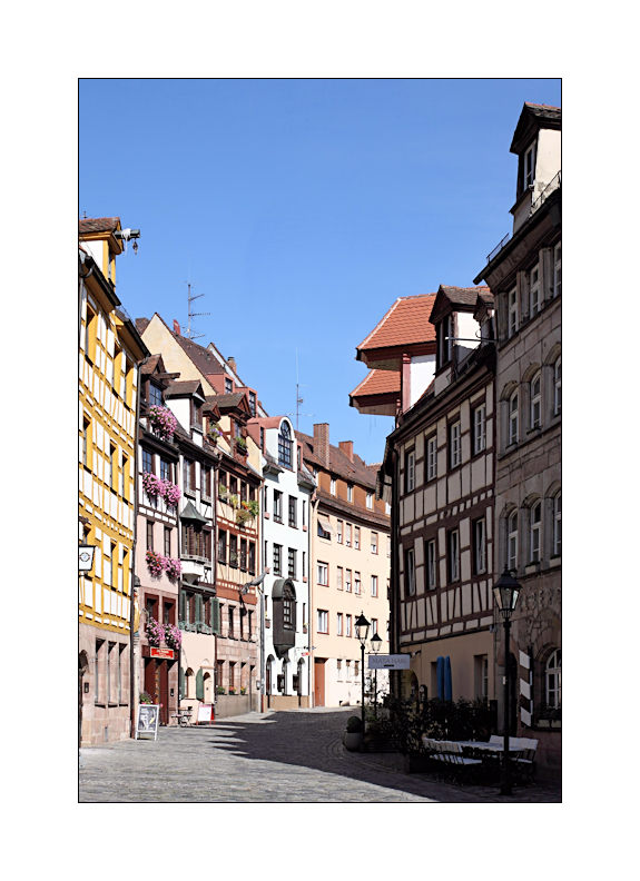 Weißgerbergasse in Nürnberg