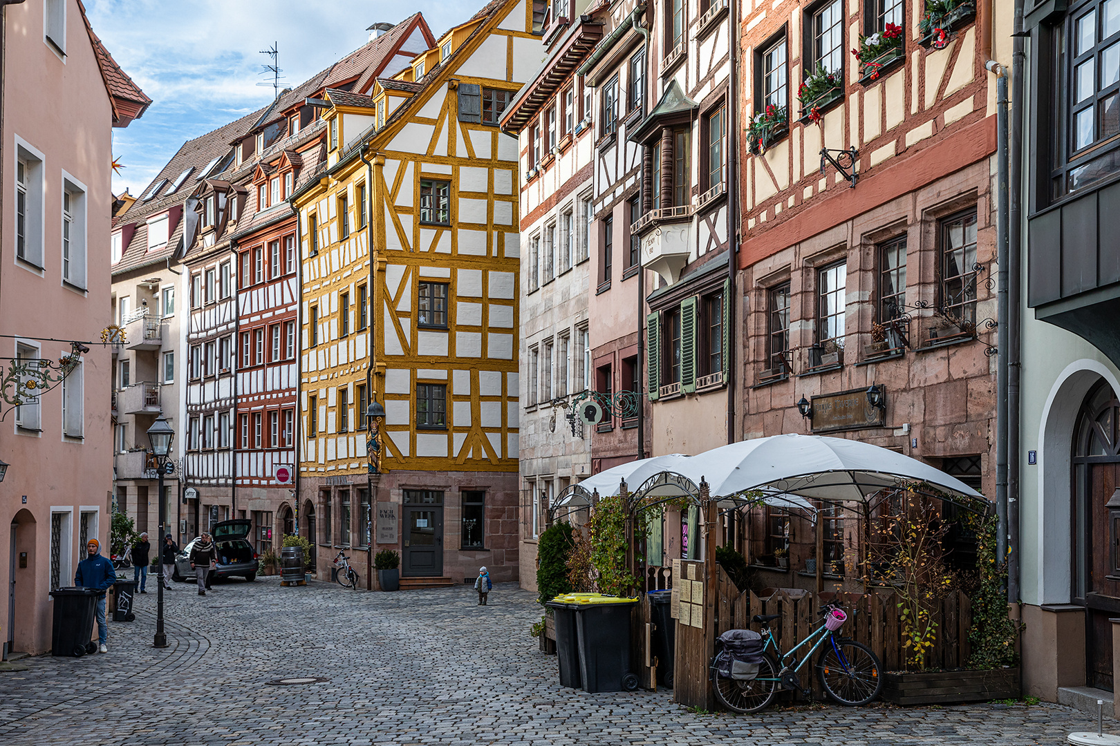 Weißgerbergasse in Nürnberg