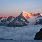 Weisshorn in Orange