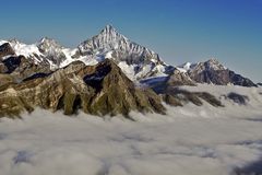 Weisshorn mehr Weitwinkel