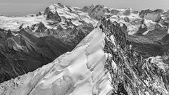Weisshorn (VS), 4506m, Nordgrat (16 zu 9)