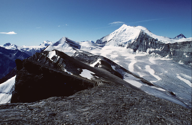 WEISSHORNBLICK: Üssers Barrhorn - 21.08.1993