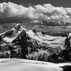 Weißkugel mit Bärenbartferner (Blick von der Weißseespitze)