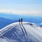 Weißmies 4023 m - auf der "Schulter" zum Gipfel