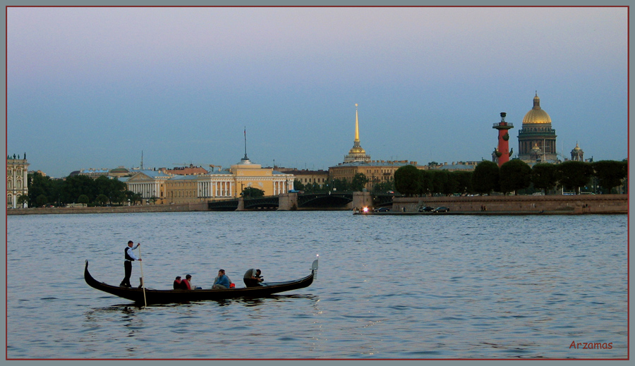 Weissnacht in Sankt-Petersburg.