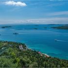 Weit geht der Blick über das Adriatische Meer