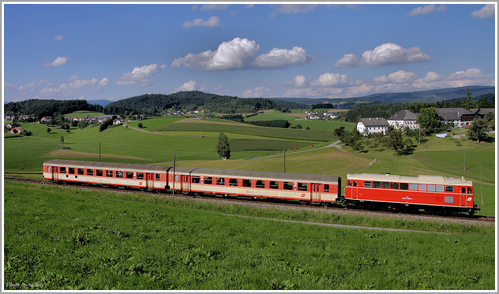 Weit ins Mühlviertel...