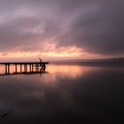 Weit nach Sonnenuntergang