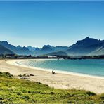 Weit oberhalb des Polarkreisen, auf den Lofoten, ...