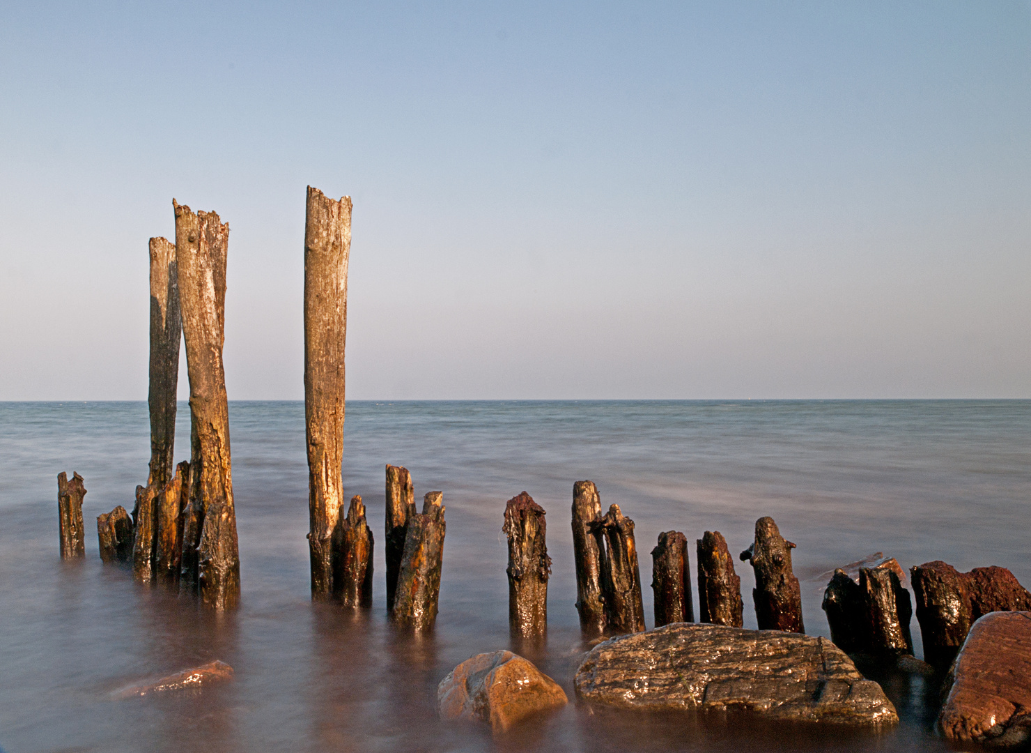 "weit über das Meer"