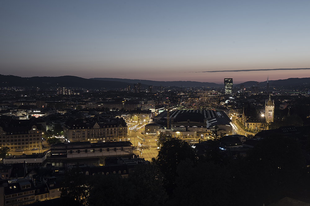 Weit über Zürich...