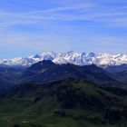 Weitblick auf die Zillertaler Berge