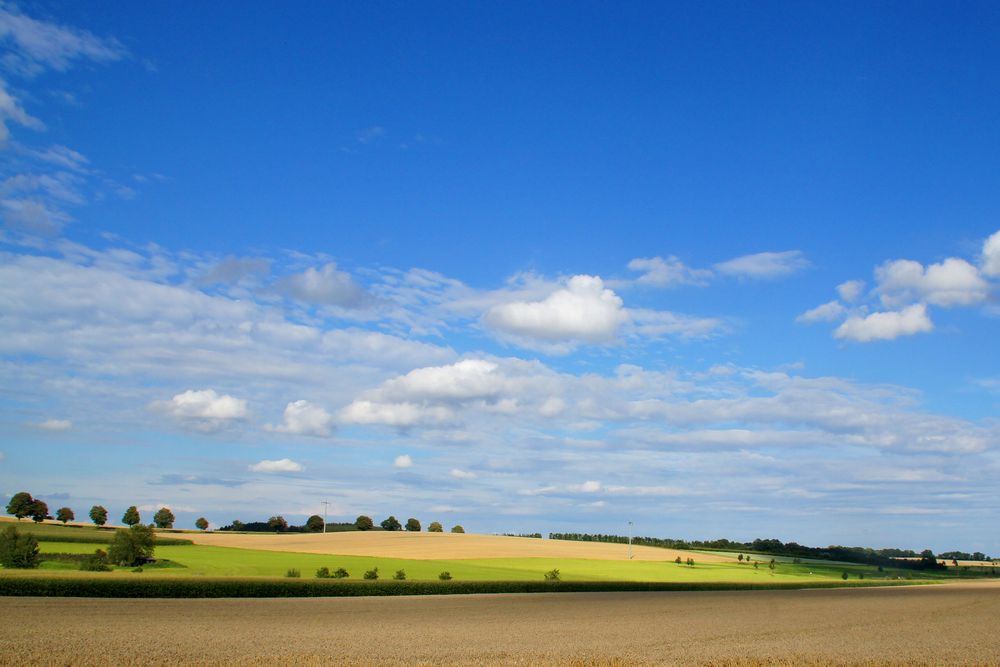 Weitblick Foto & Bild landschaft, Äcker, felder & wiesen, natur