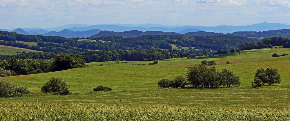 Weitblick gestern von der 600m hochgelegenen Vitovaussicht...