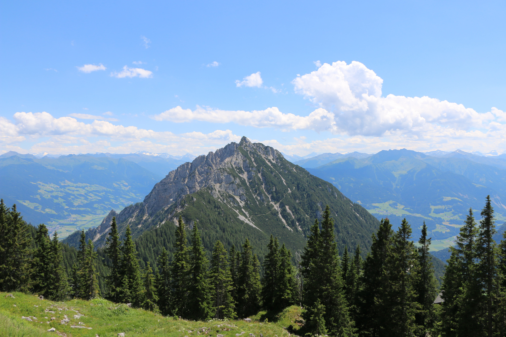 Weitblick im Rofangebiet