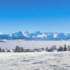 Weitblick in die Berge