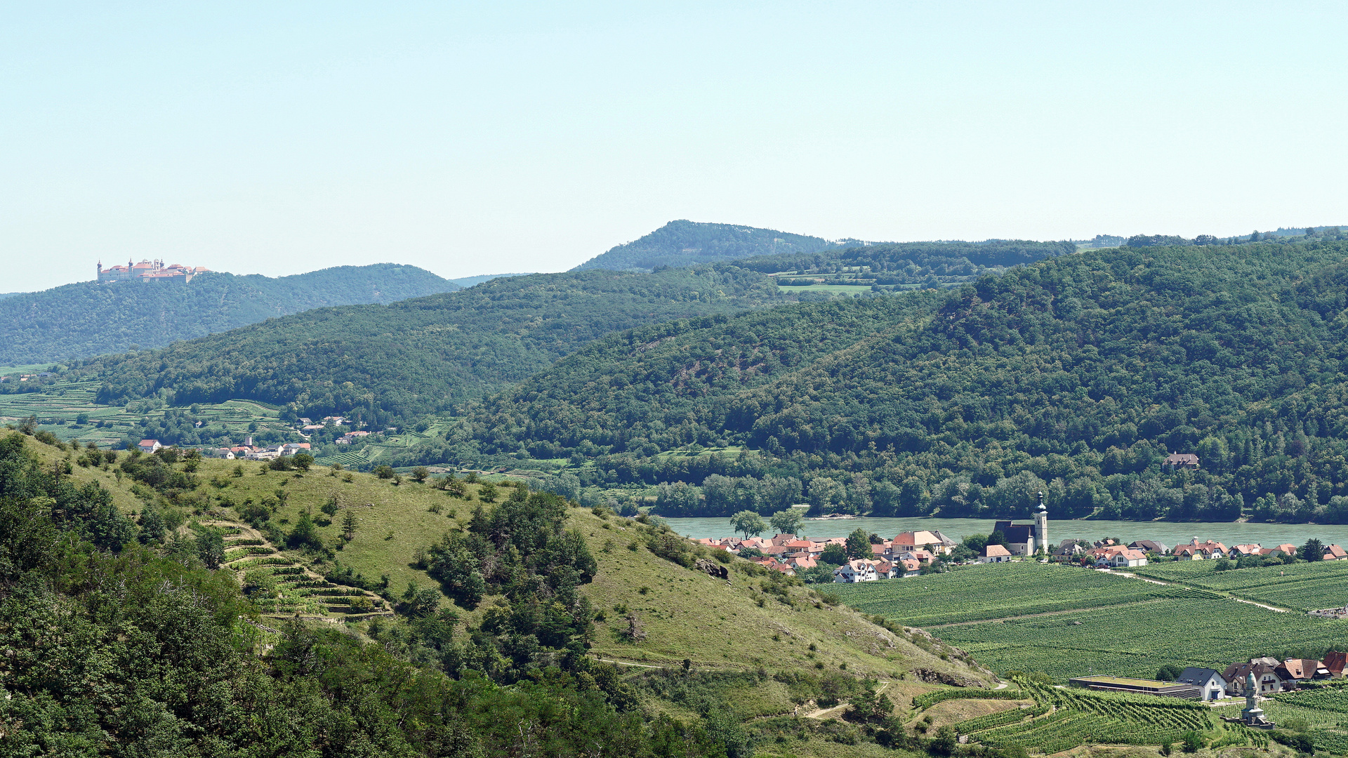 Weitblick in die Wachau