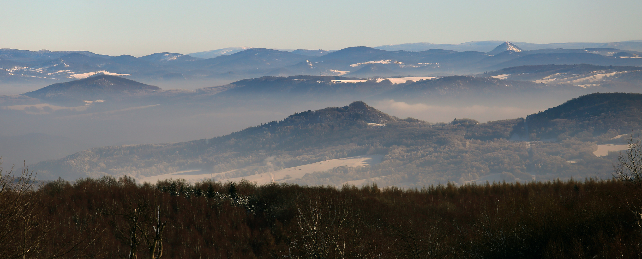 Weitblick ins Lausitzer Bergland und darüber hinaus