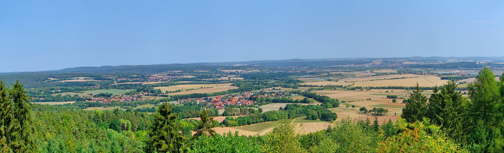 Weitblick ins Werra-Suhl-Tal, Thüringen