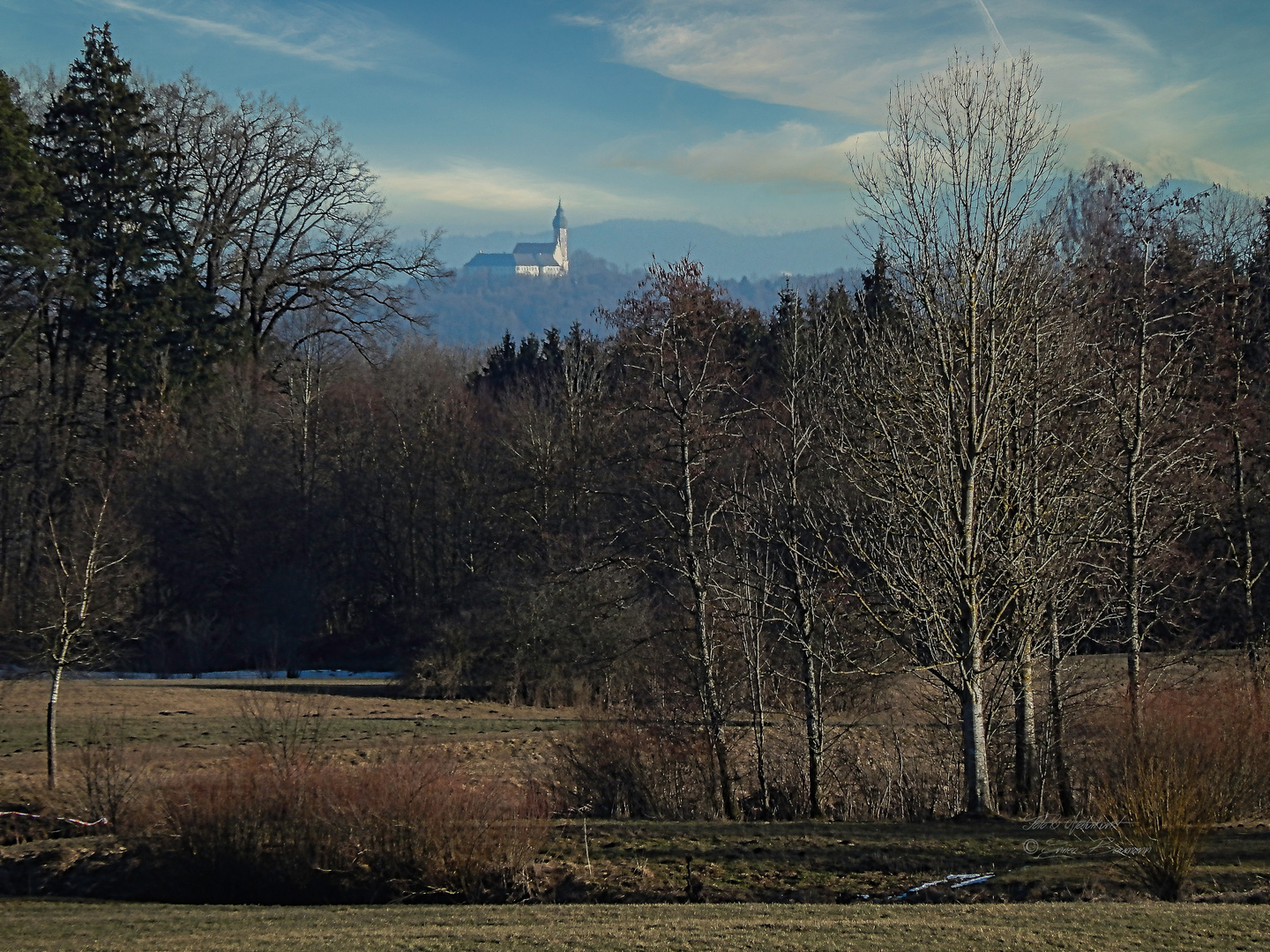 Weitblick nach Andechs