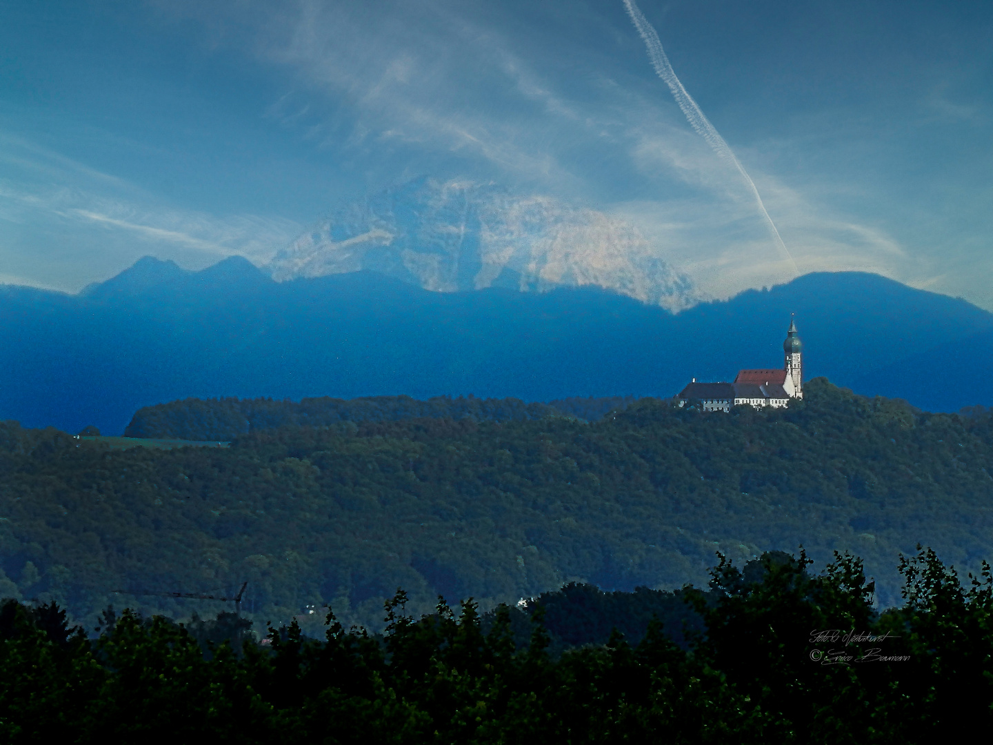 Weitblick nach Andechs