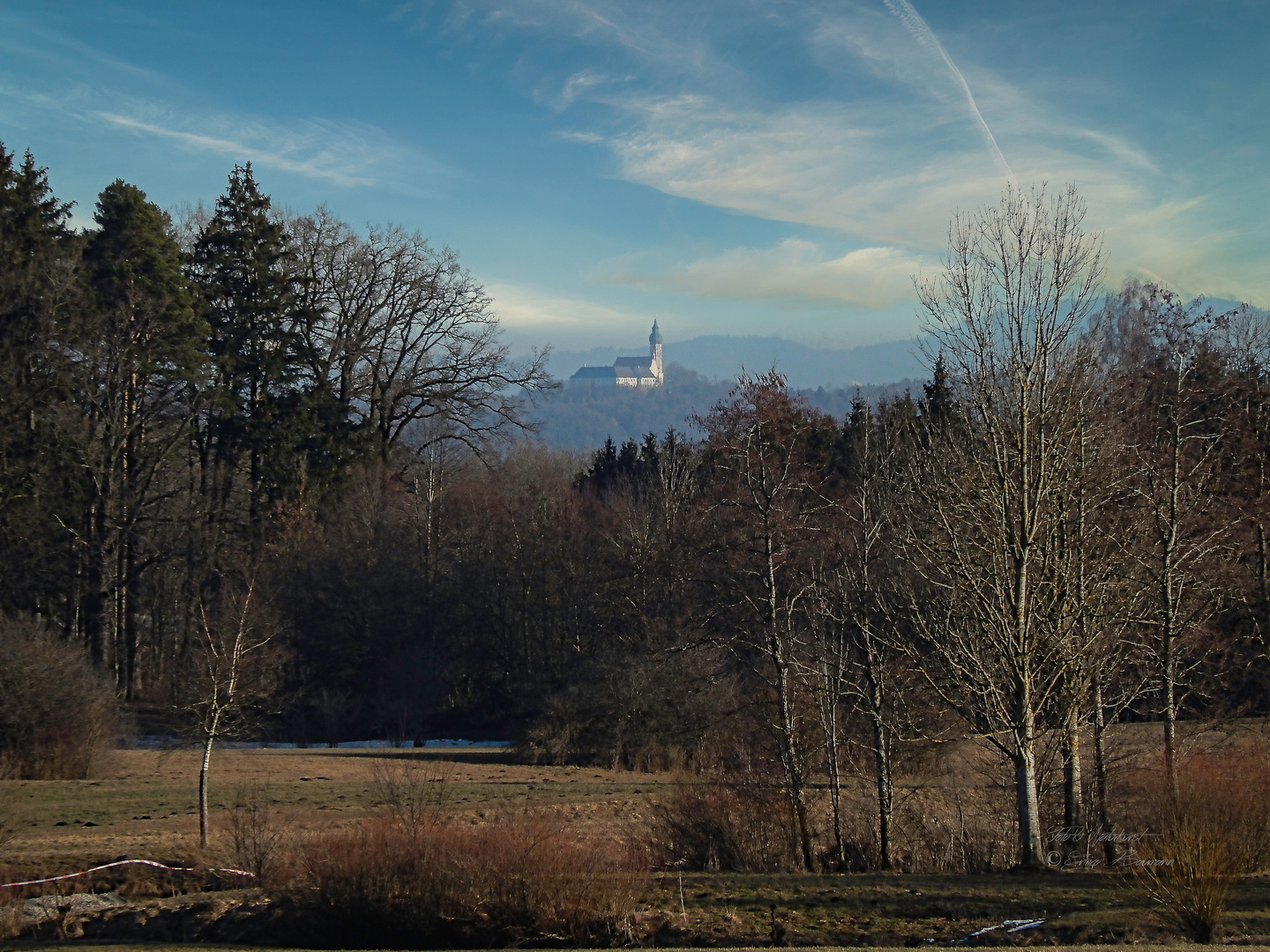 Weitblick nach Andechs