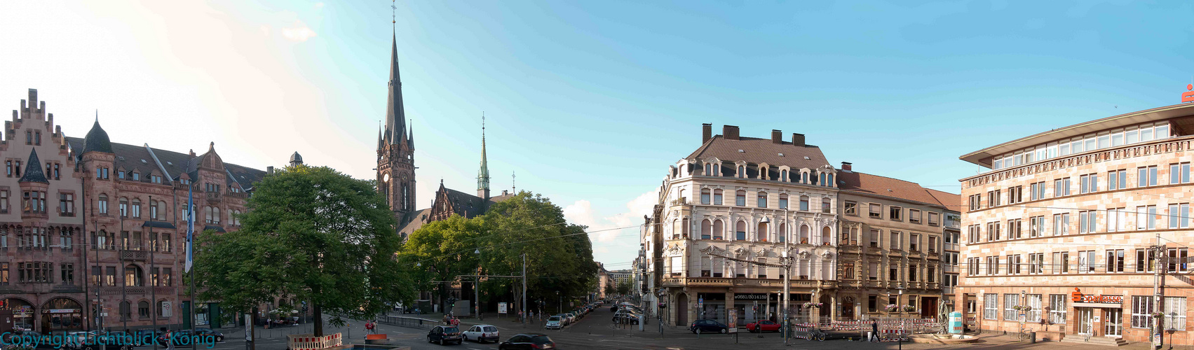 Weitblick Saarbrücker-Rathaus