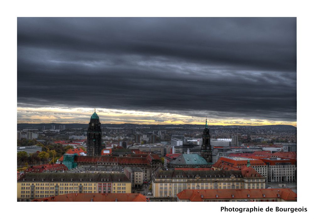 Weitblick über Dresden