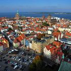 Weitblick über Stralsund