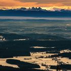 Weitblick .... vom Bayerwald bis zu den Alpen