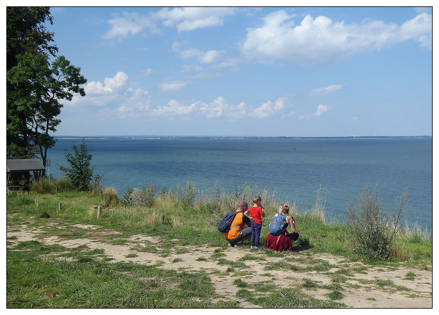 Weitblick vom Steilufer