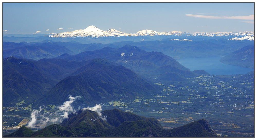 Weitblick vom Volcan Villarica