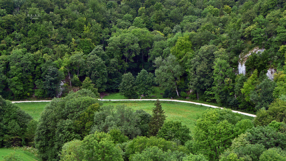 " Weitblick von Burg Reichenstein "