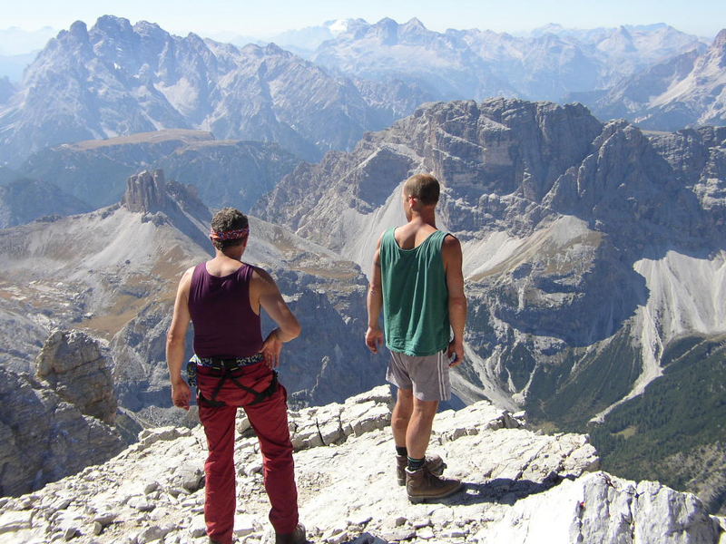 Weitblick von Dreischusterspitze aus