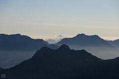 Weitblick zum Säntis