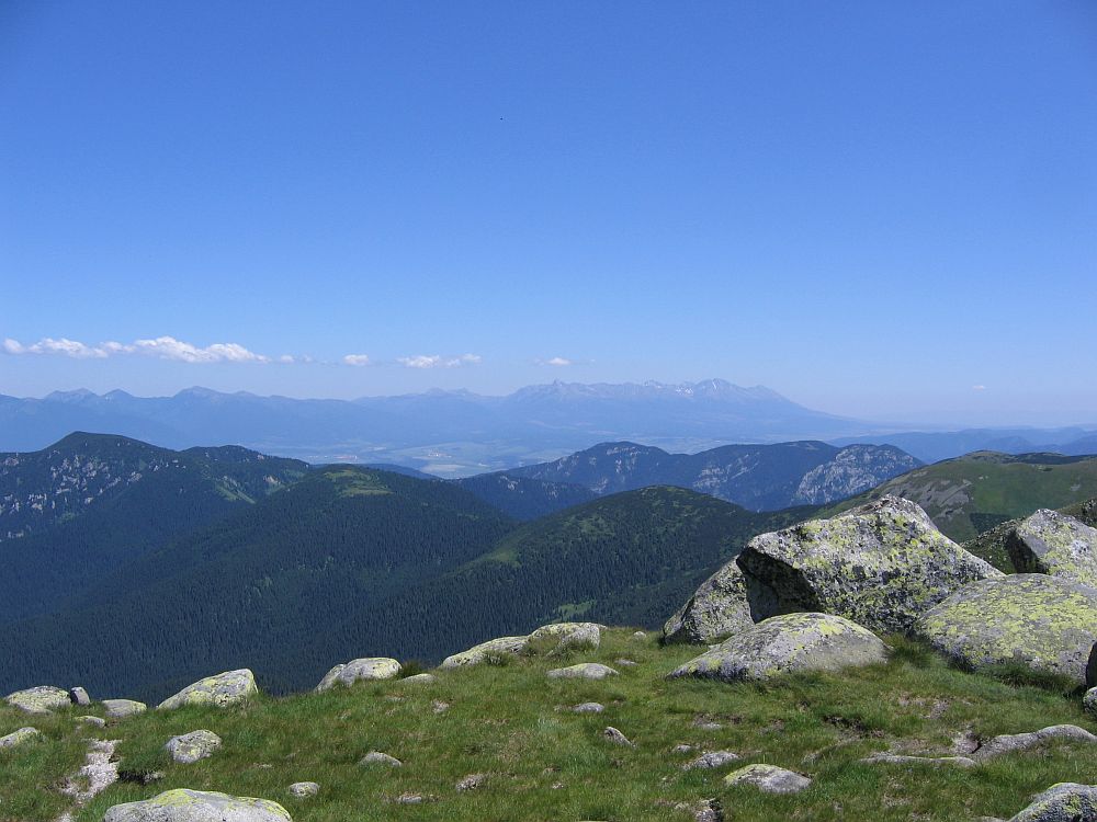 Weite der Slowakischen Gebirge