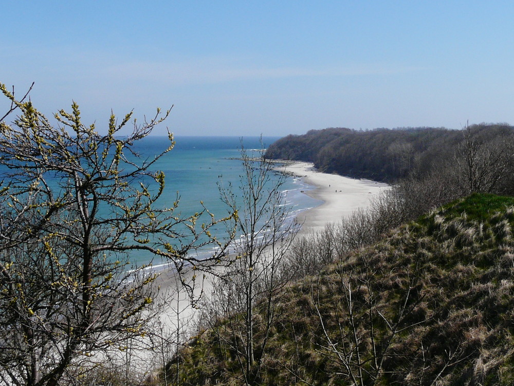 Weite , Meer und Sand - am nördlichsten Kap Rügens