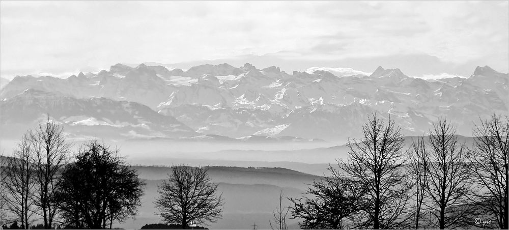 Weite Sicht bis in die Schweiz