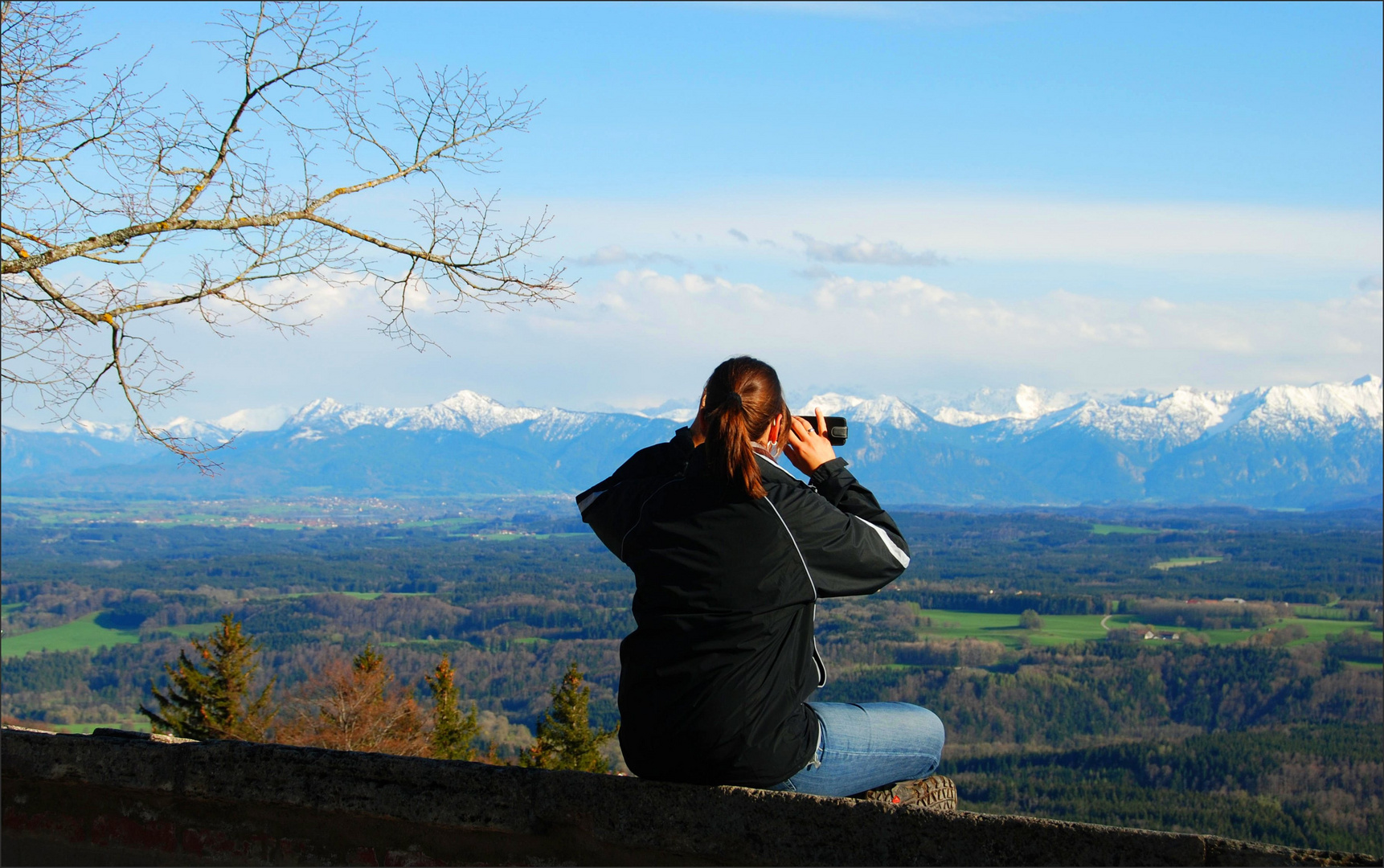 weite sicht in die heimat