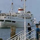 Weiter als Laboe geht der Dampfer schon